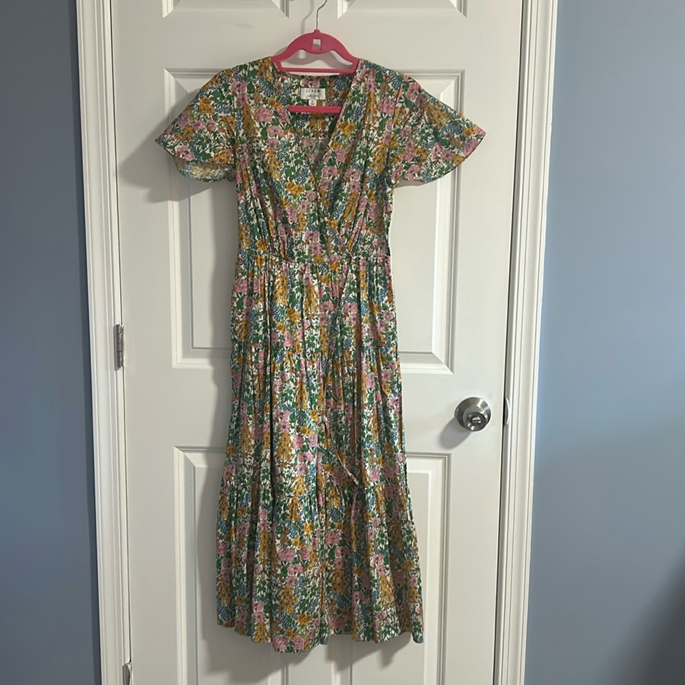 J. Crew Liberty Fabric Dress